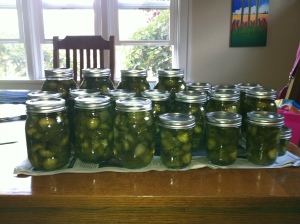 last year's pickles